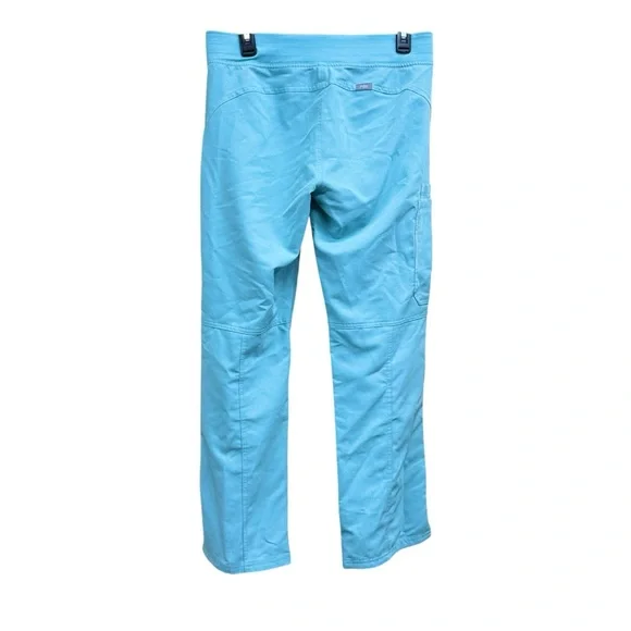 Figs Sea Glass Small Catarina Small Petite Kade Pants GUC - Picture 5 of 8